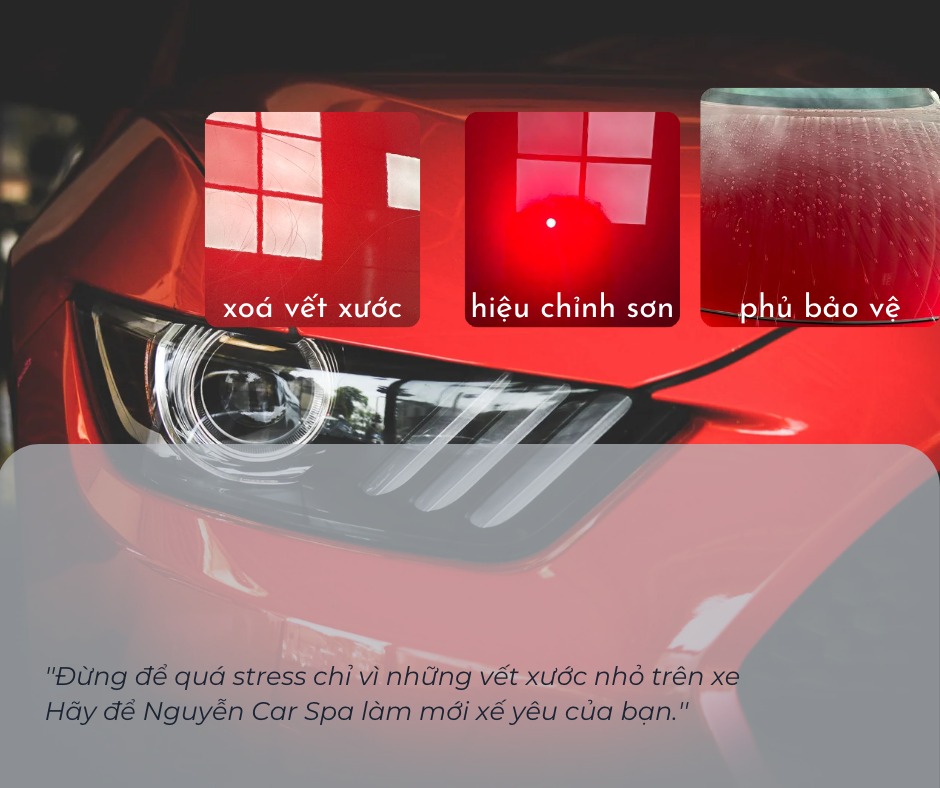 đánh bóng xe hơi