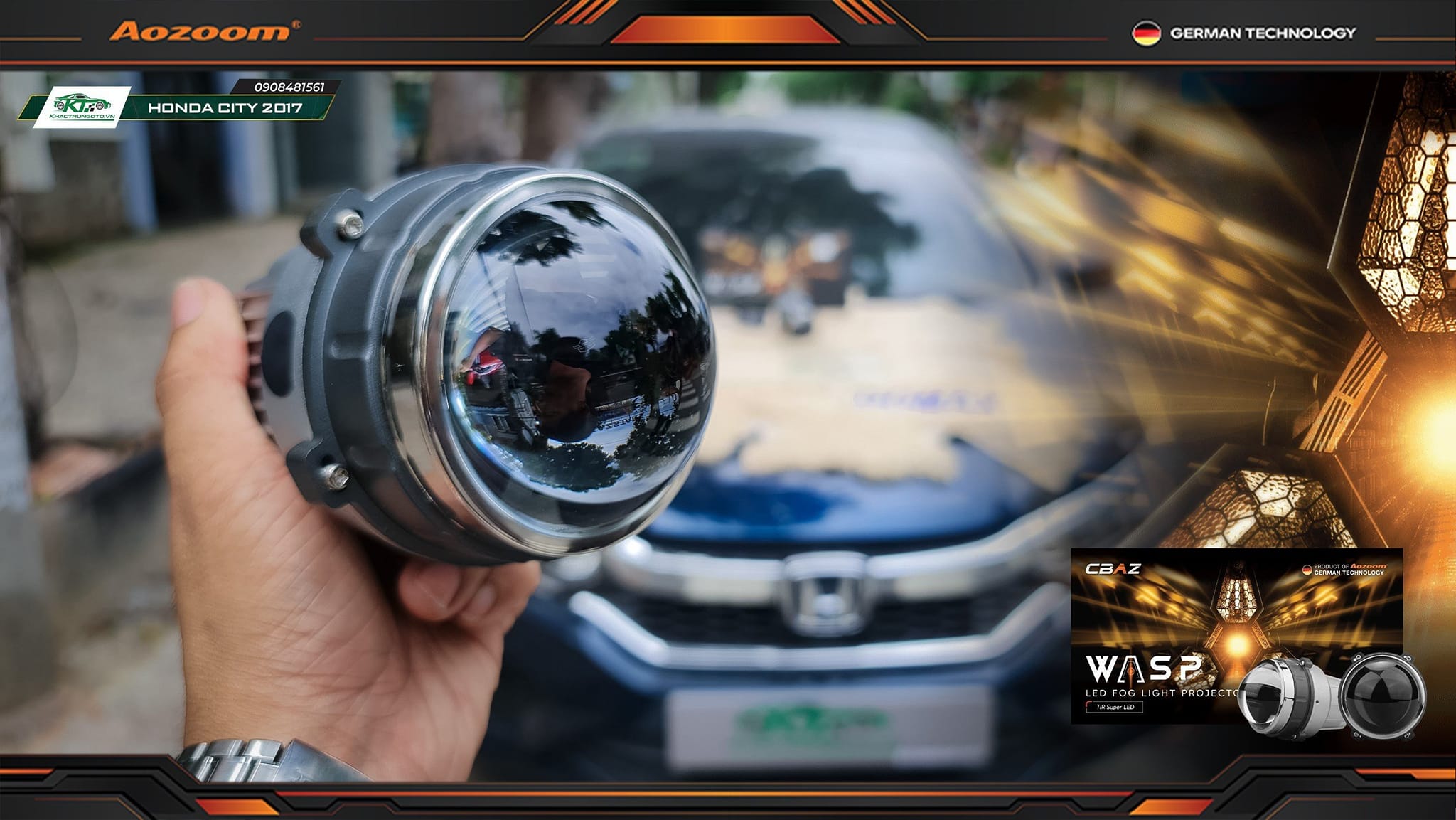 WASP LED FOG LIGHT