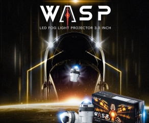 BI GẦM LED FOG LIGHT WASP, LED WASP FOG LIGHT 3.0 INCH