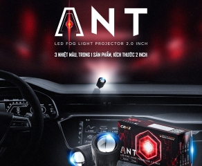 BI GẦM LED FOG LIGHT ANT - 3 NHIỆT MÀU, TRONG 1 SẢN PHẨM, CHỈ VỚI 2 INCH