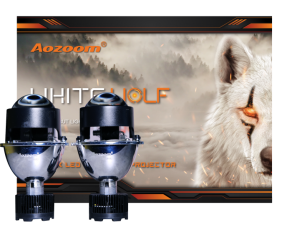 LED WHITE WOLF LIGHT - 2.0 INCH