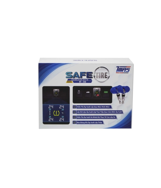 CẢM BIẾN ÁP SUẤT LỐP SAFETIRE DVD ODB (KHÔNG DÙNG VAN)